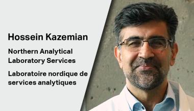 Hossein Kazemian, Northern Analytical Laboratory Services / Laboratoire nordique des services analytiques