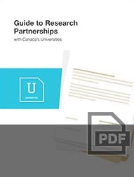 Download Guide to Research Partnerships with Canada Universities
