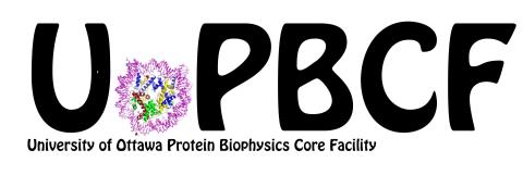 U.PBCF / University of Ottawa Protein Biophysics Core Facility