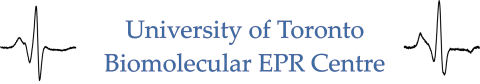 University of Toronto Biomolecular EPR Centre