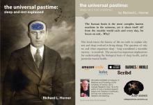 Book cover: The Universal Pastime: Sleep and Rest Explained