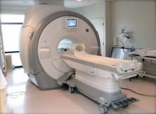 An MRI scanner.